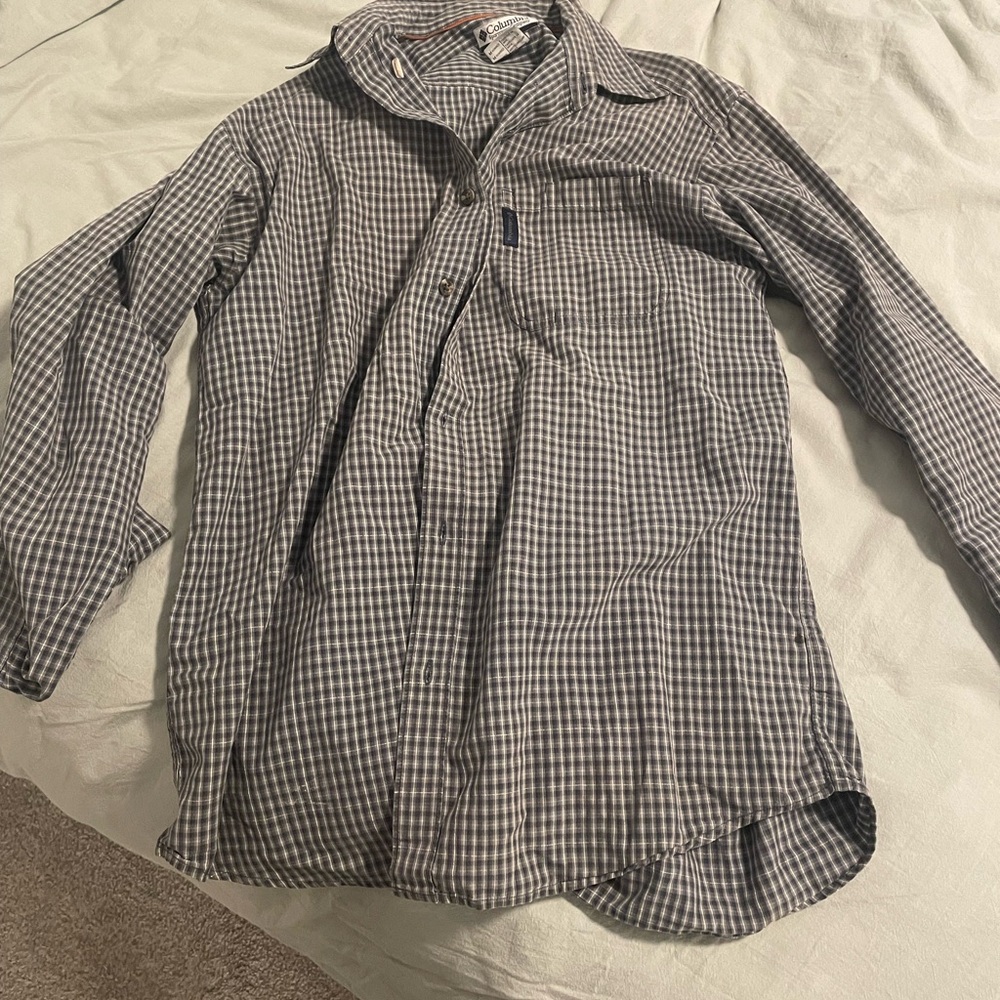 Men's Columbia Shirt Button Up